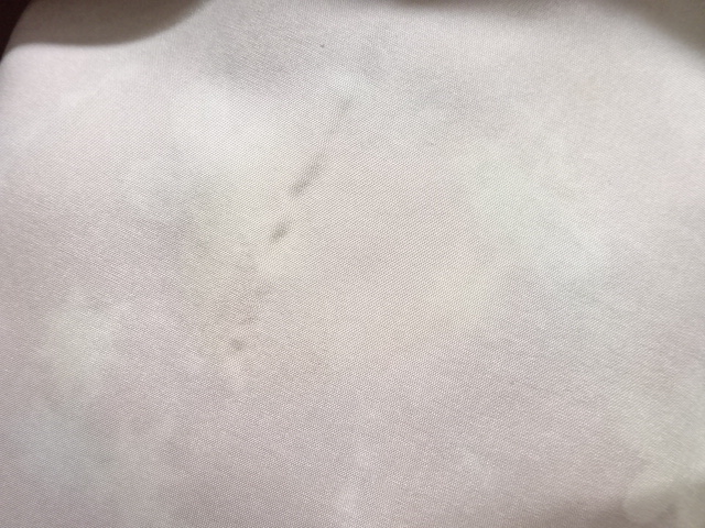  流水に枝垂れ梅・楓模様小紋着物